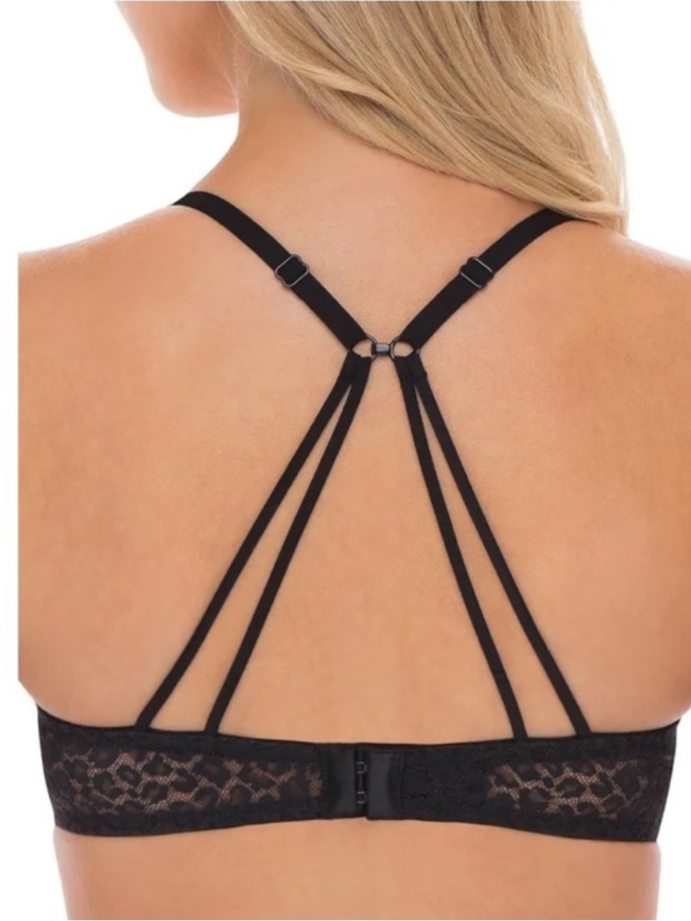 Set of 3 /No Boundaries Women's
Black Lace Push Up Bras - Picture 3 of 8